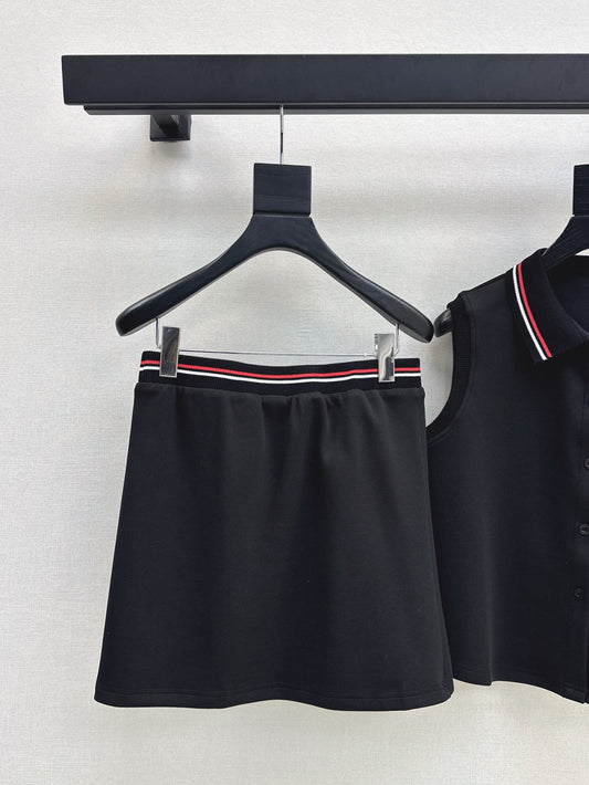 Thom 25ss vest skirt set