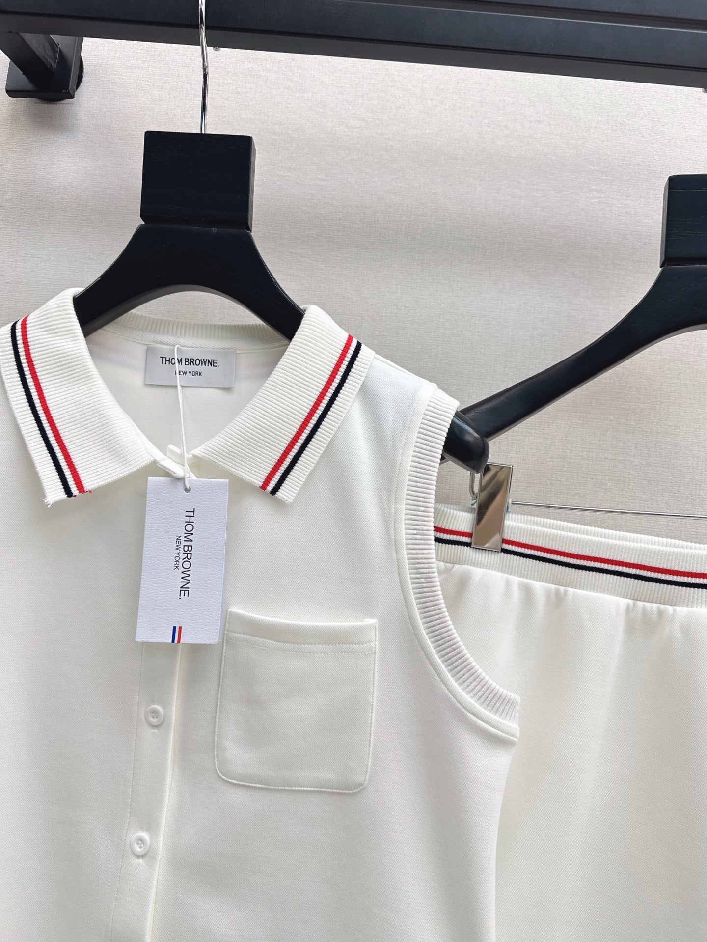 Thom 25ss vest skirt set