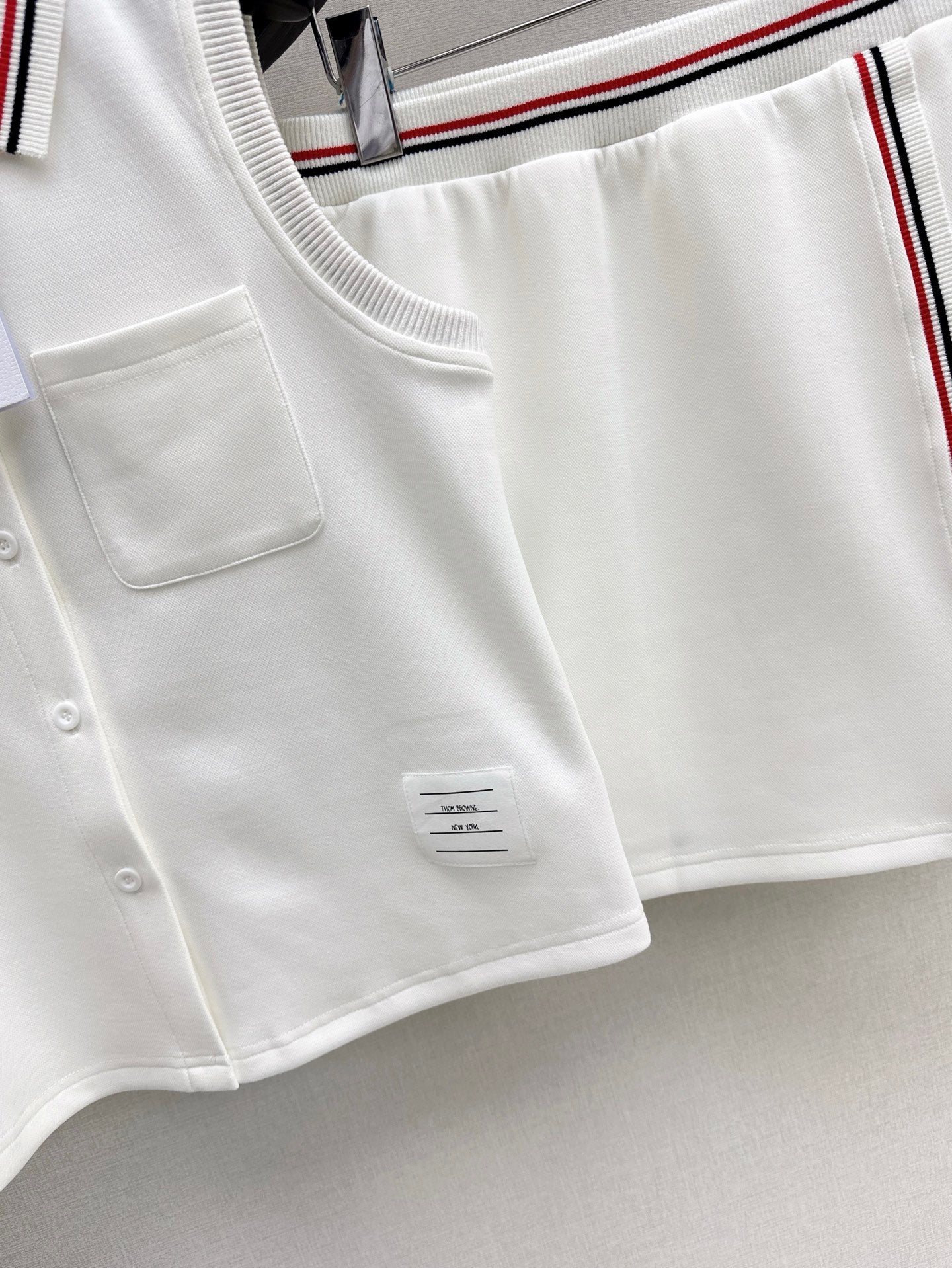 Thom 25ss vest skirt set