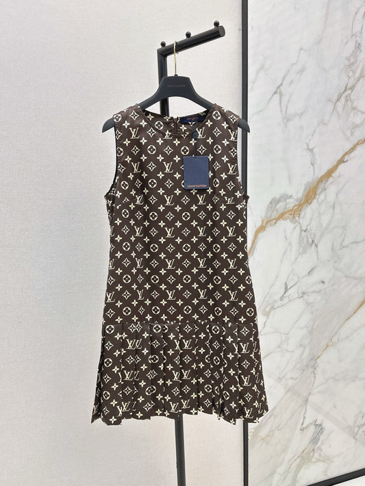 Louis 25ss monogram dress