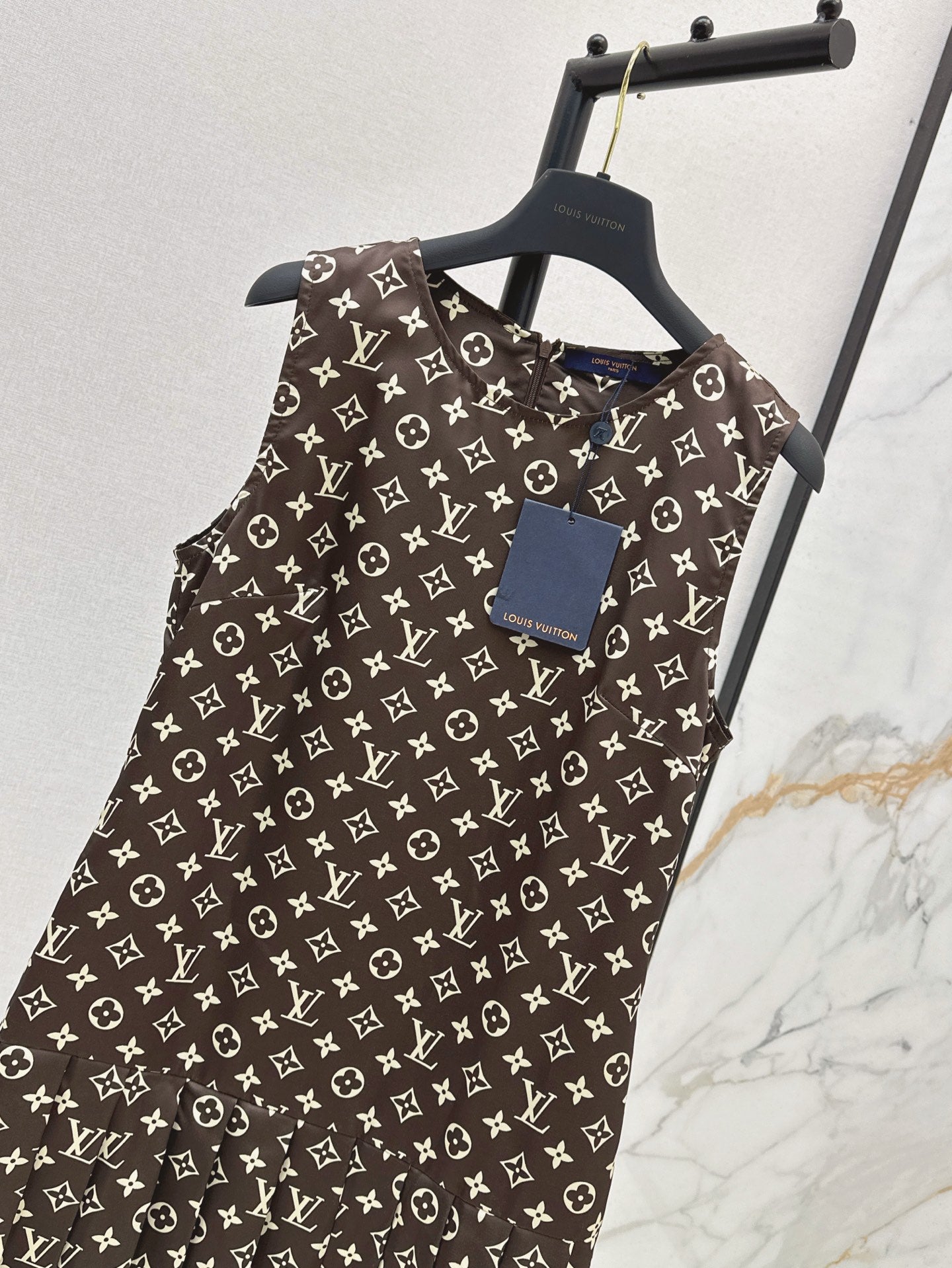Louis 25ss monogram dress