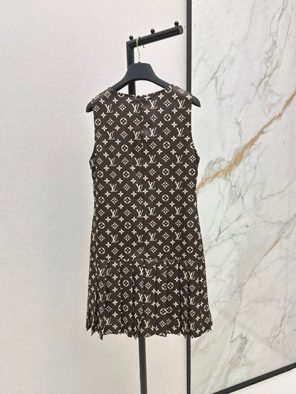 Louis 25ss monogram dress