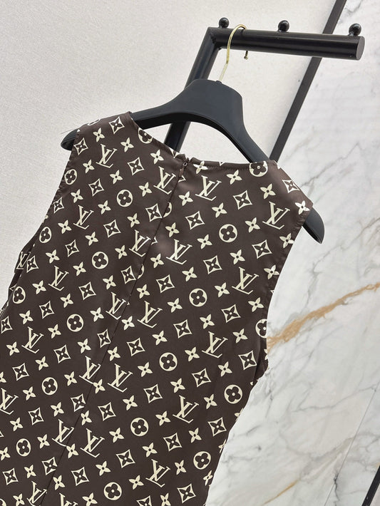 Louis 25ss monogram dress