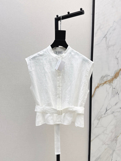 Brune 25ss linen vest