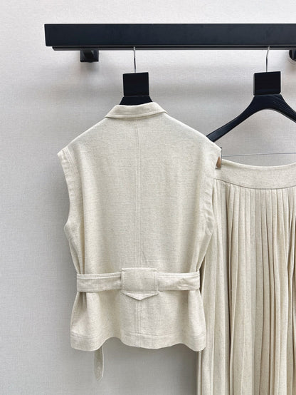 Loro 25ss linen suit