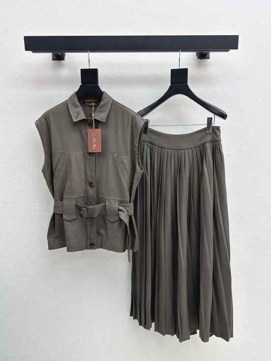 Loro 25ss linen suit