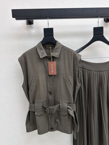 Loro 25ss linen suit