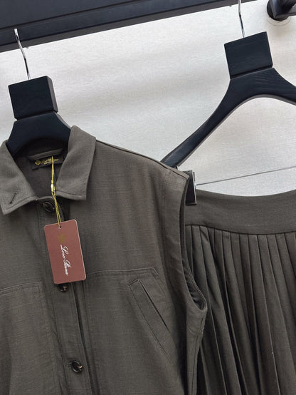 Loro 25ss linen suit