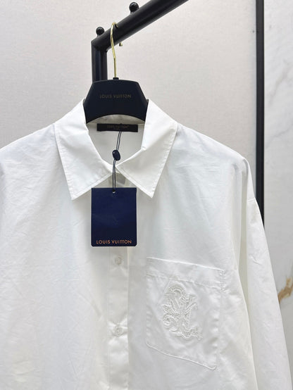 Louis 25ss embroidered shirt