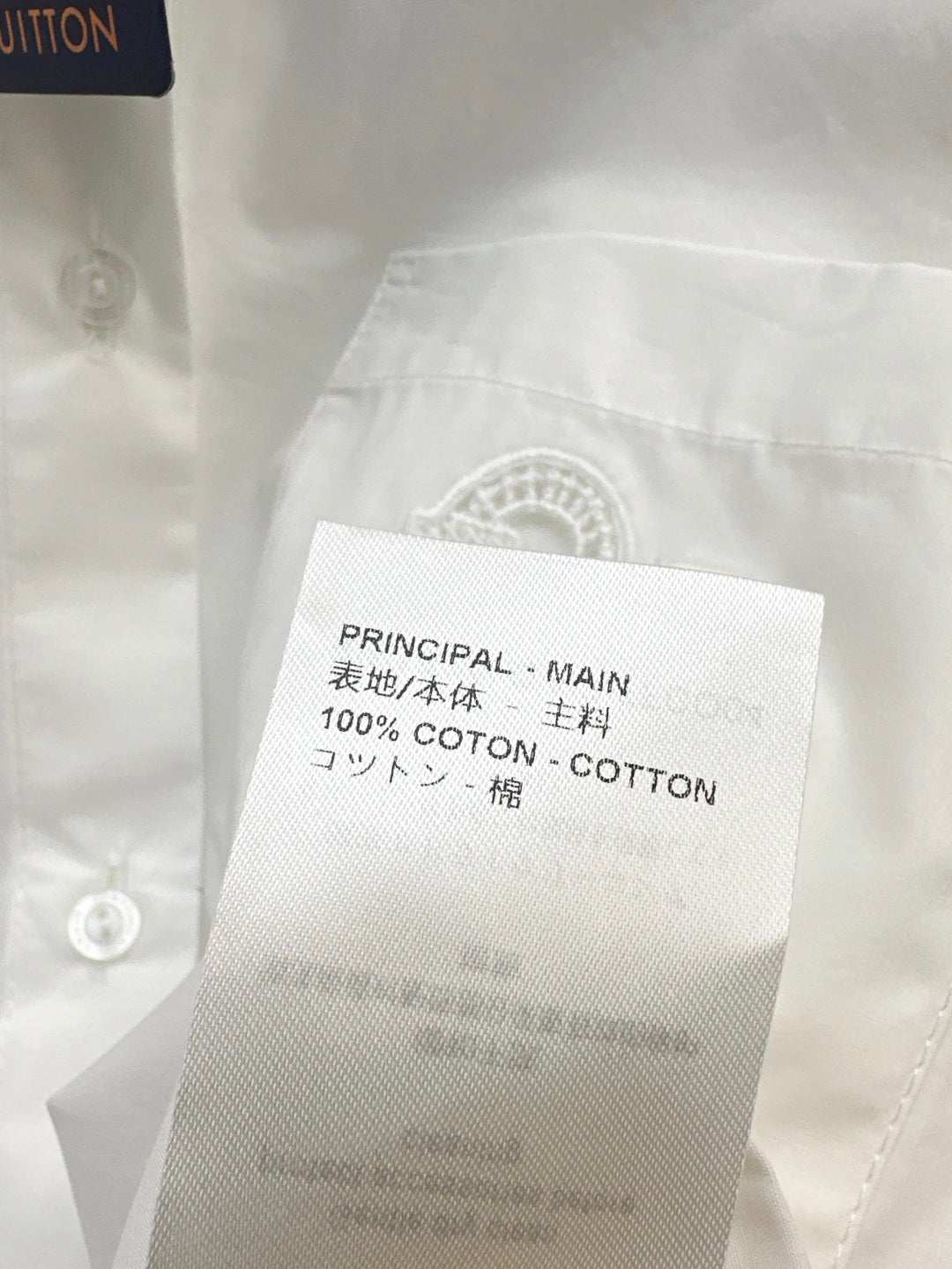 Louis 25ss embroidered shirt