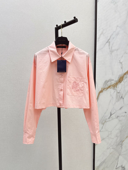 Louis 25ss embroidered shirt