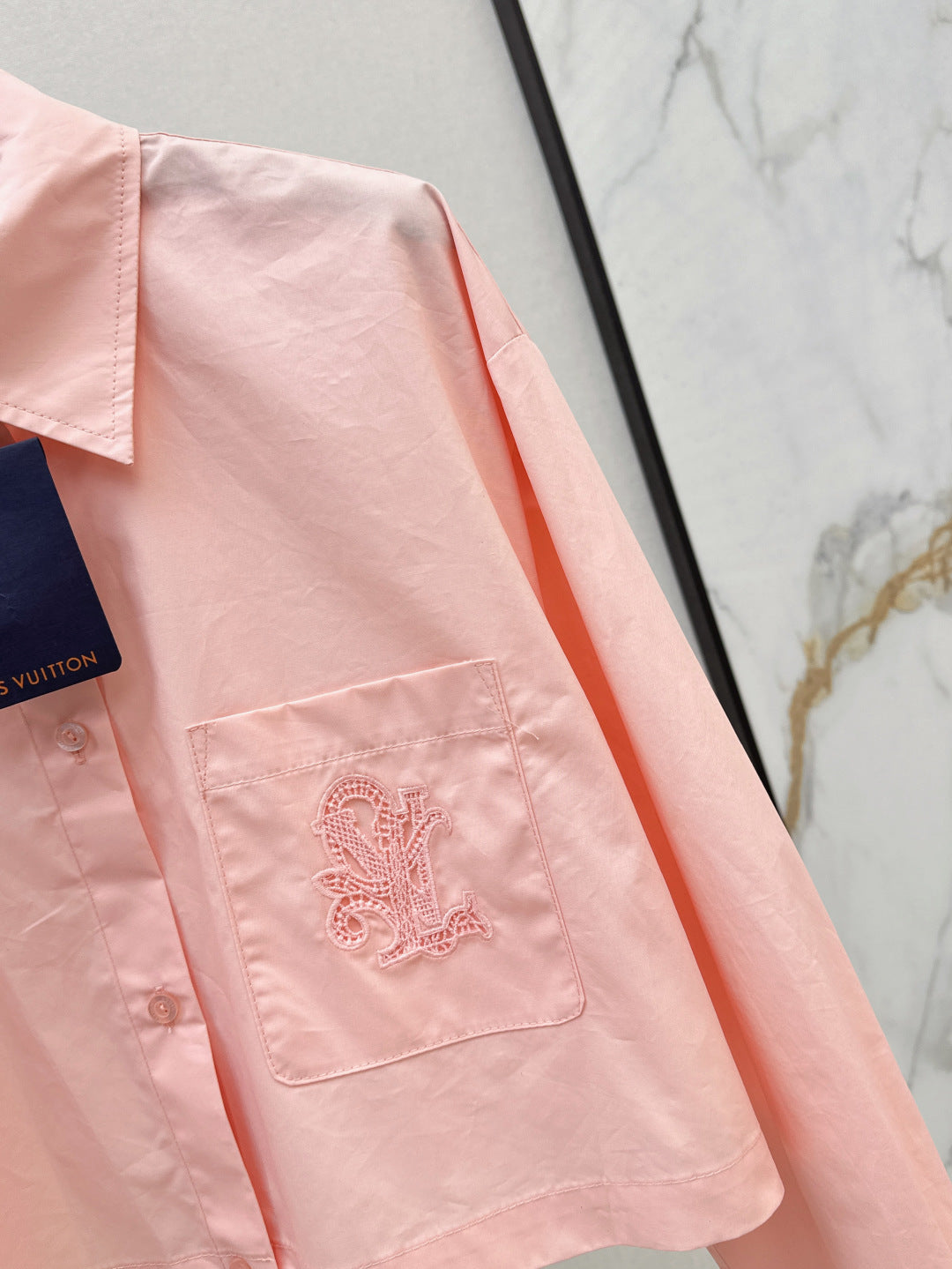 Louis 25ss embroidered shirt