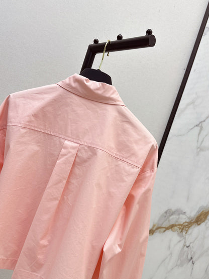 Louis 25ss embroidered shirt