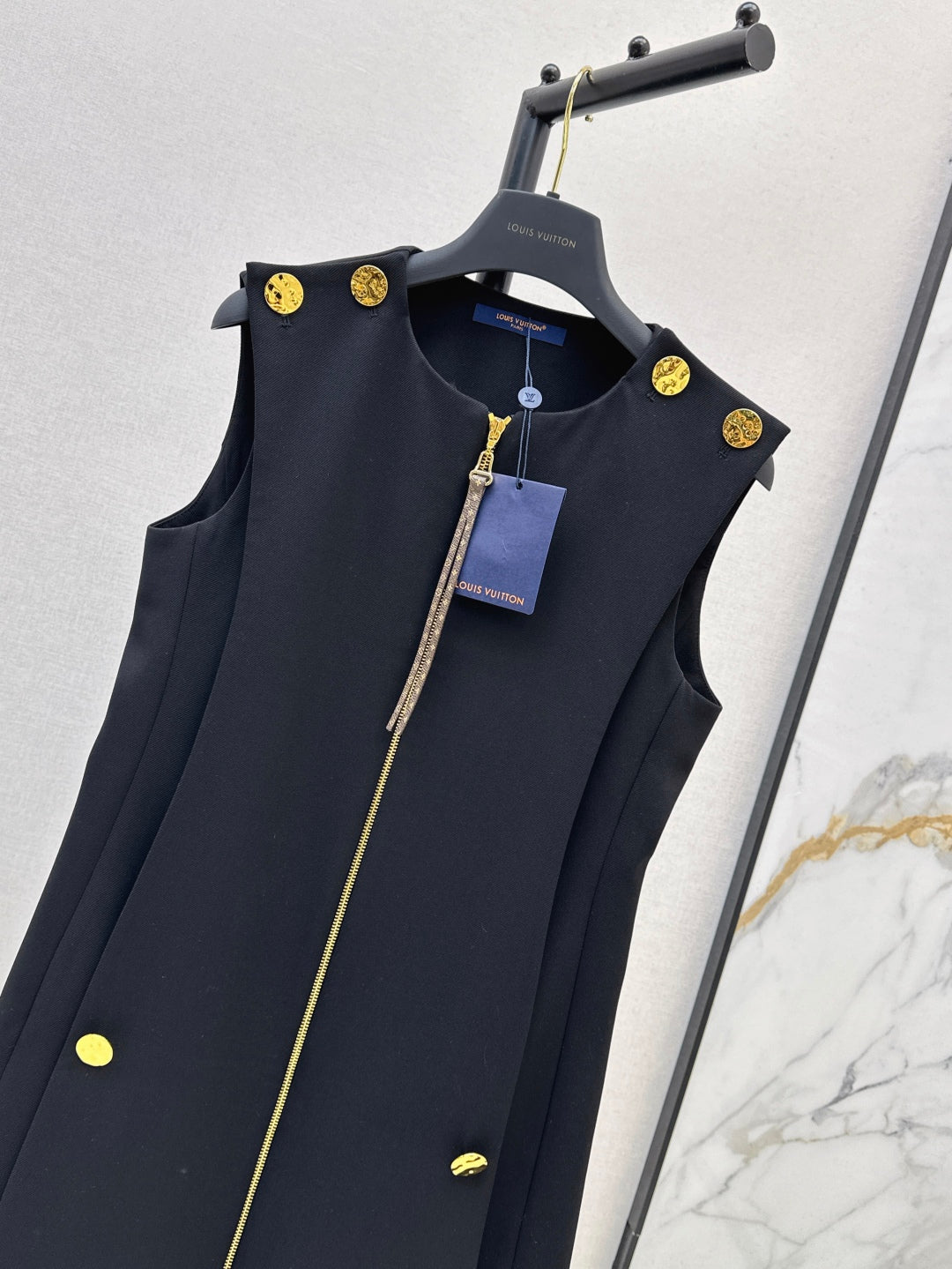 Louis 25ss zipper dress