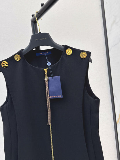 Louis 25ss zipper dress