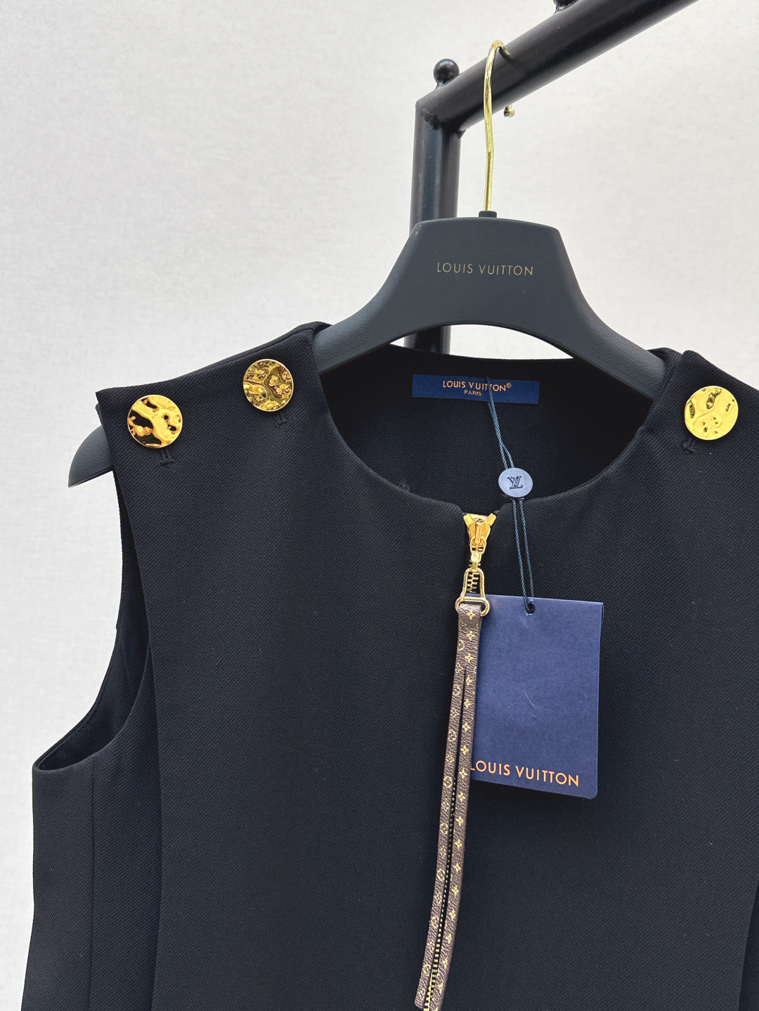 Louis 25ss zipper dress