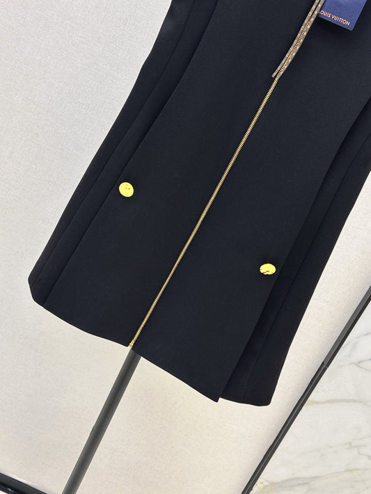 Louis 25ss zipper dress