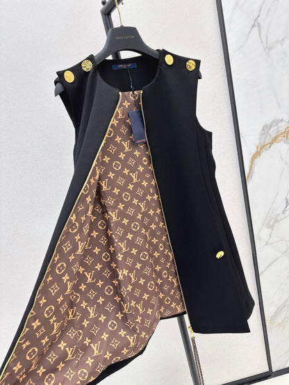 Louis 25ss zipper dress