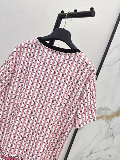 Louis 25ss print t-shirt