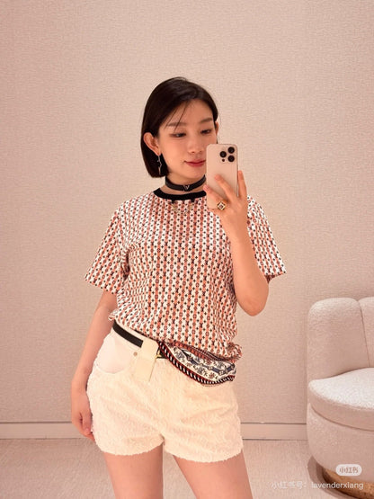 Louis 25ss print t-shirt