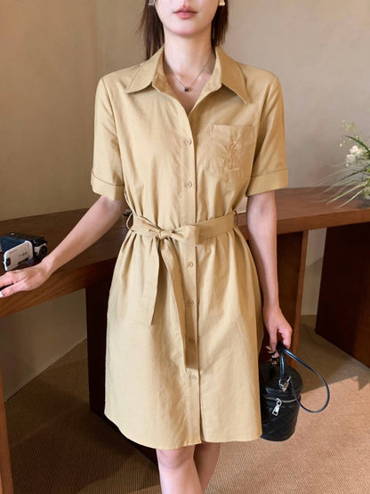 Saint lau 25ss shirt dress