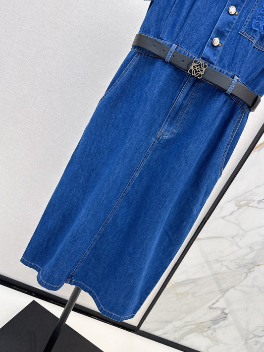 Loe 25ss denim dress
