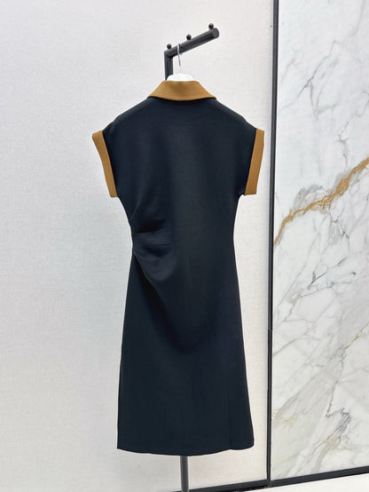 Loe 25ss lapel dress
