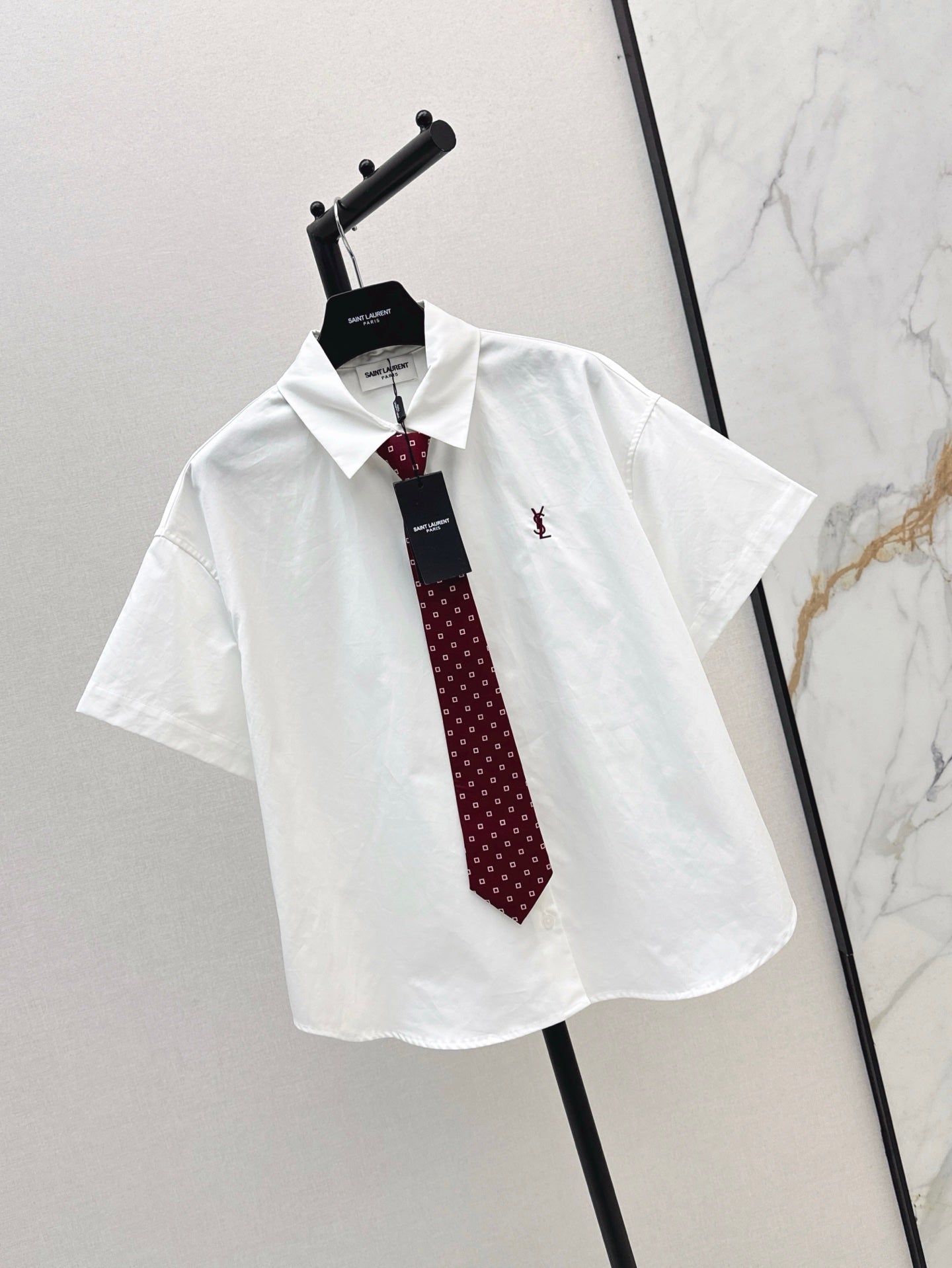 Saint lau 25ss tie shirt