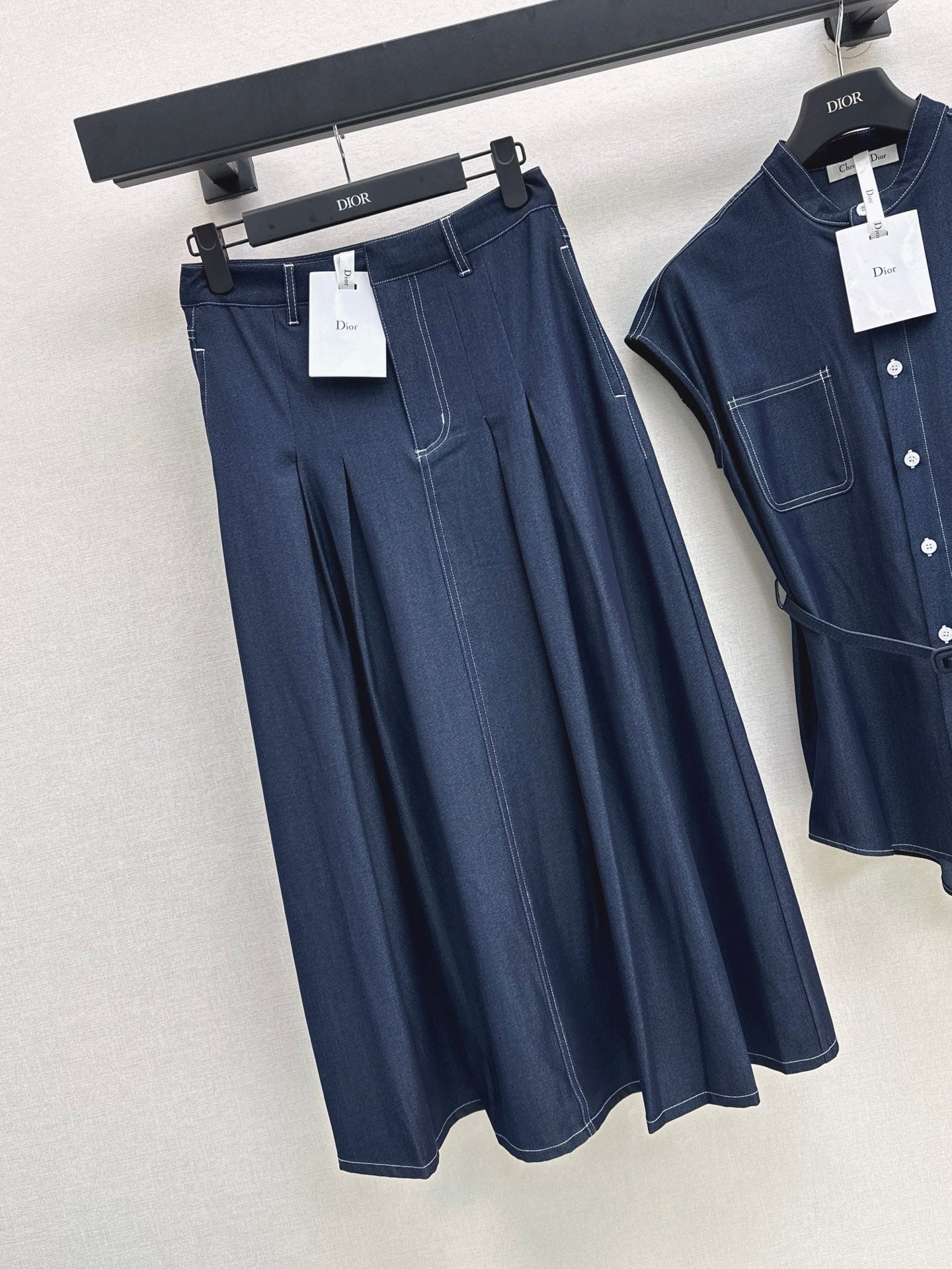 CD 25SS denim skirt