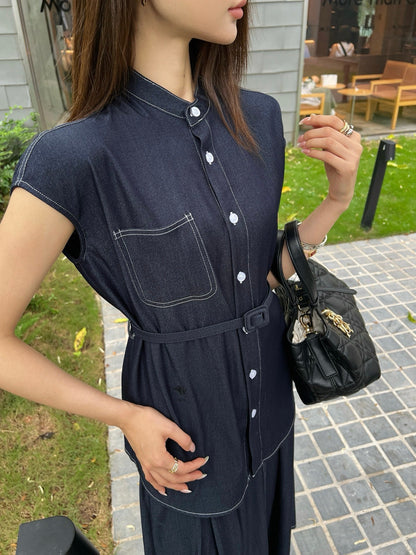 CD 25ss denim vest