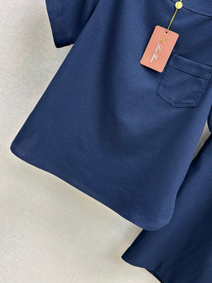 Loro 25ss tee short set