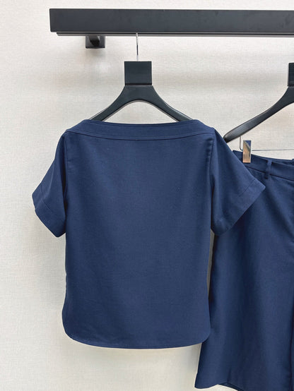 Loro 25ss tee short set