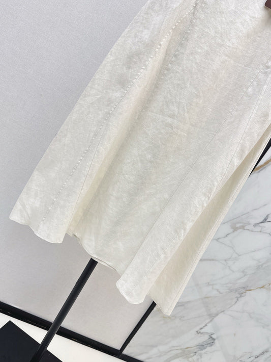 Loro 25ss linen skirt