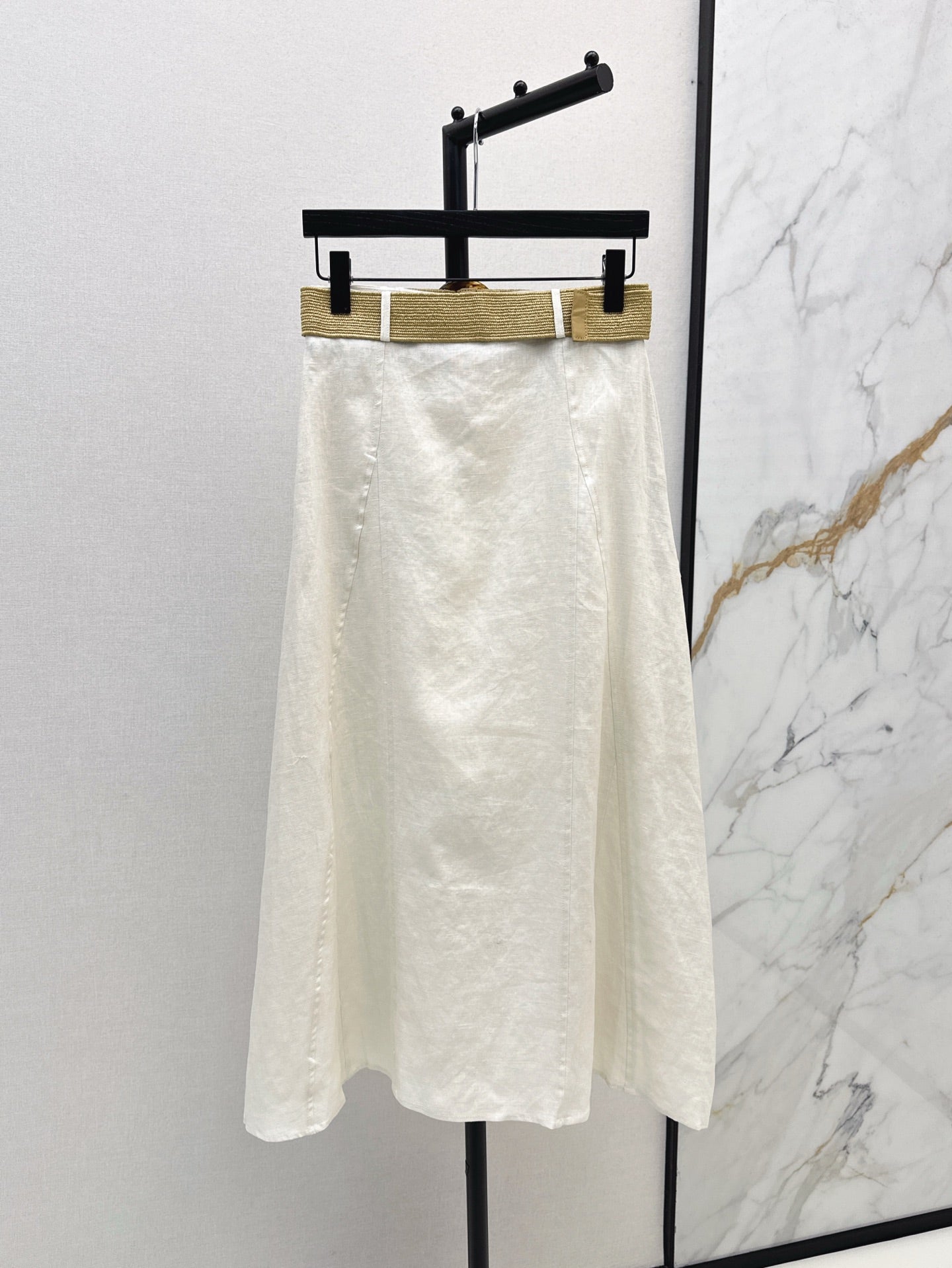 Loro 25ss linen skirt