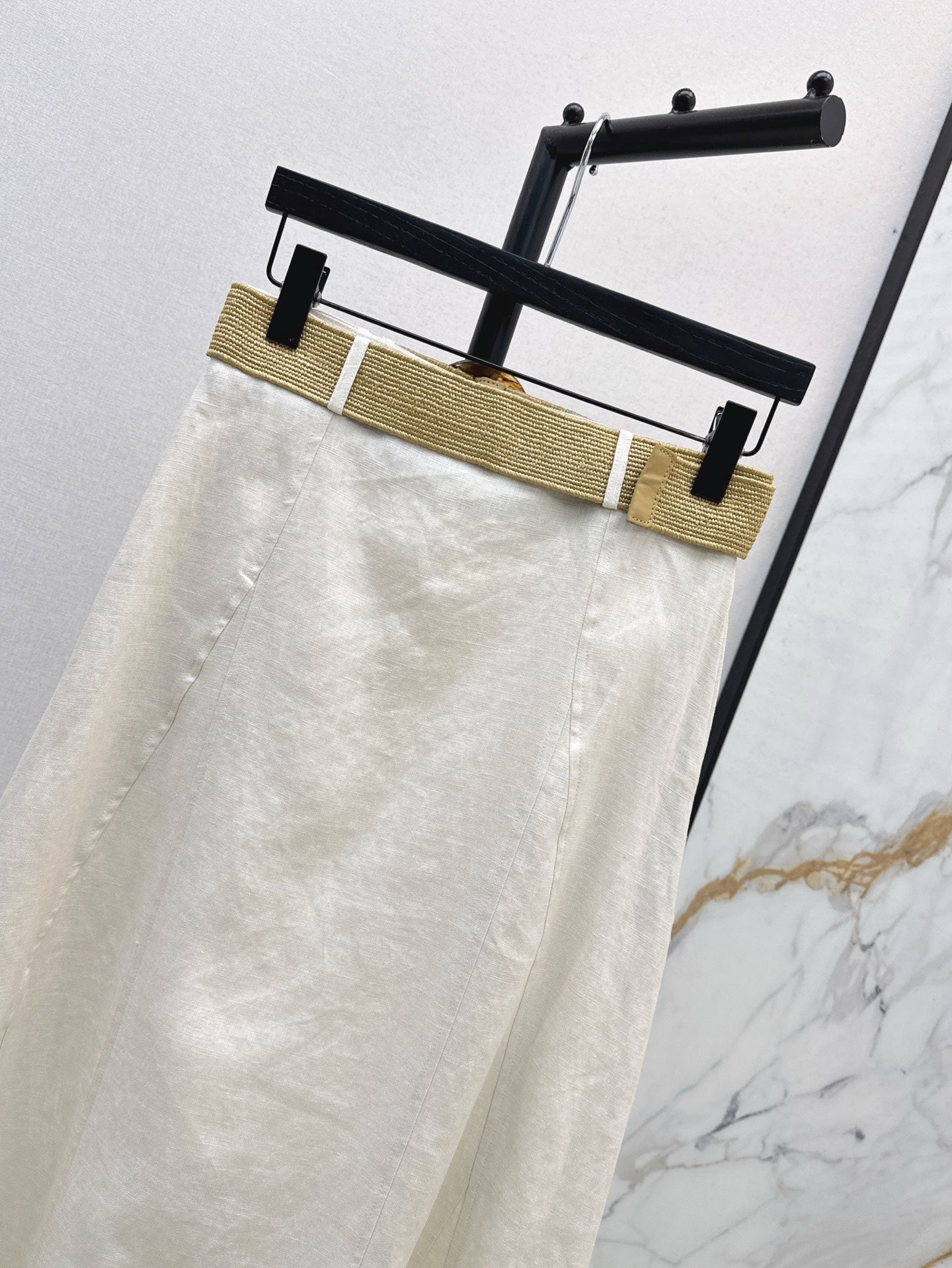 Loro 25ss linen skirt