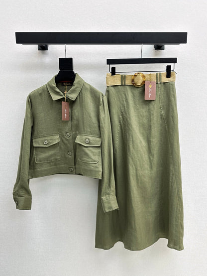 Loro 25ss Linen jacket
