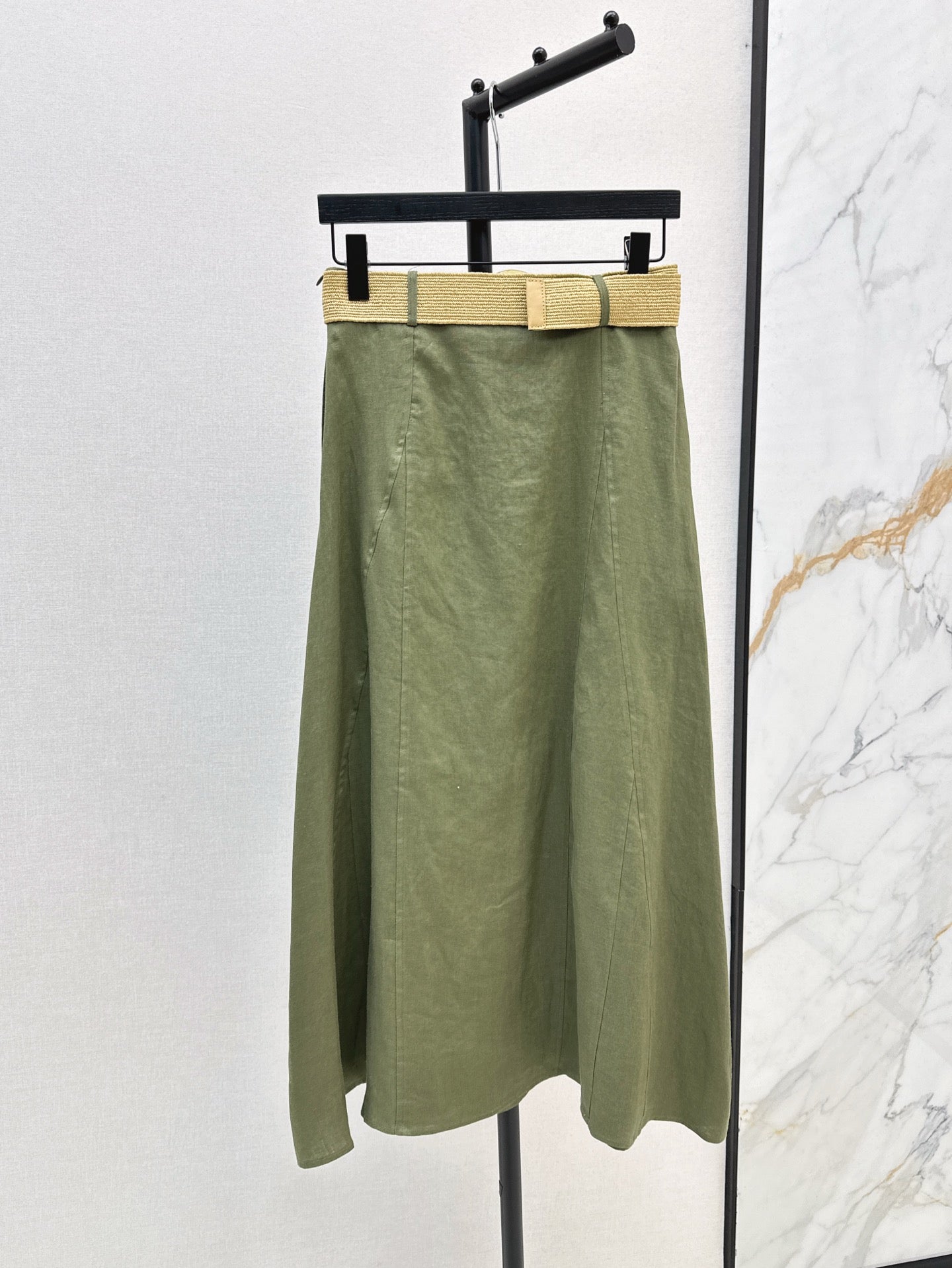 Loro 25ss linen skirt