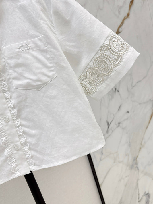 Celi 25ss lace shirt