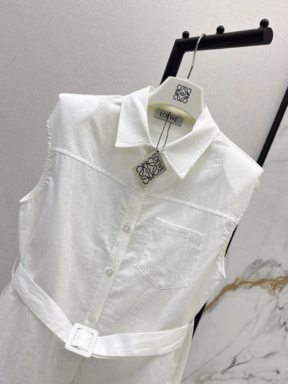 Loe 25ss sleeveless shirt