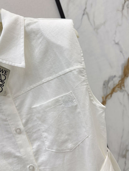 Loe 25ss sleeveless shirt