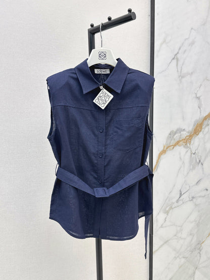 Loe 25ss sleeveless shirt