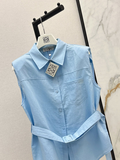 Loe 25ss sleeveless shirt