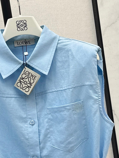 Loe 25ss sleeveless shirt