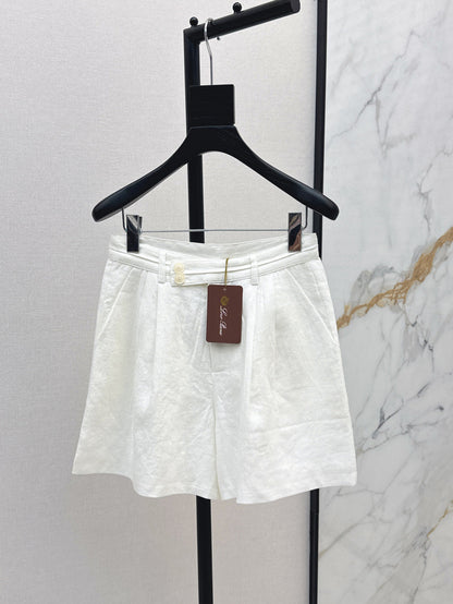 Loro 25ss linen short