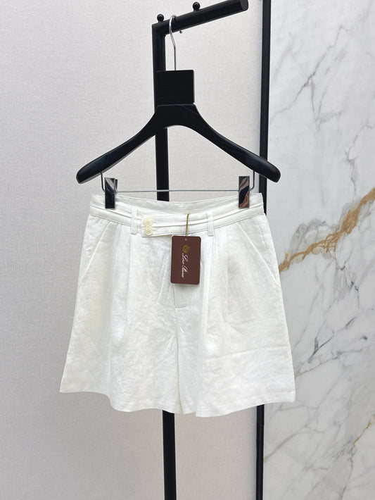 Loro 25ss linen short