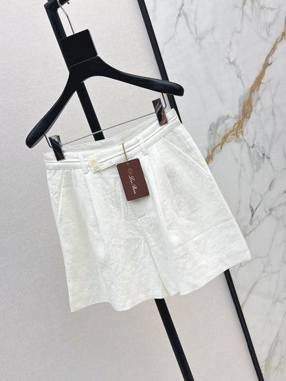 Loro 25ss linen short