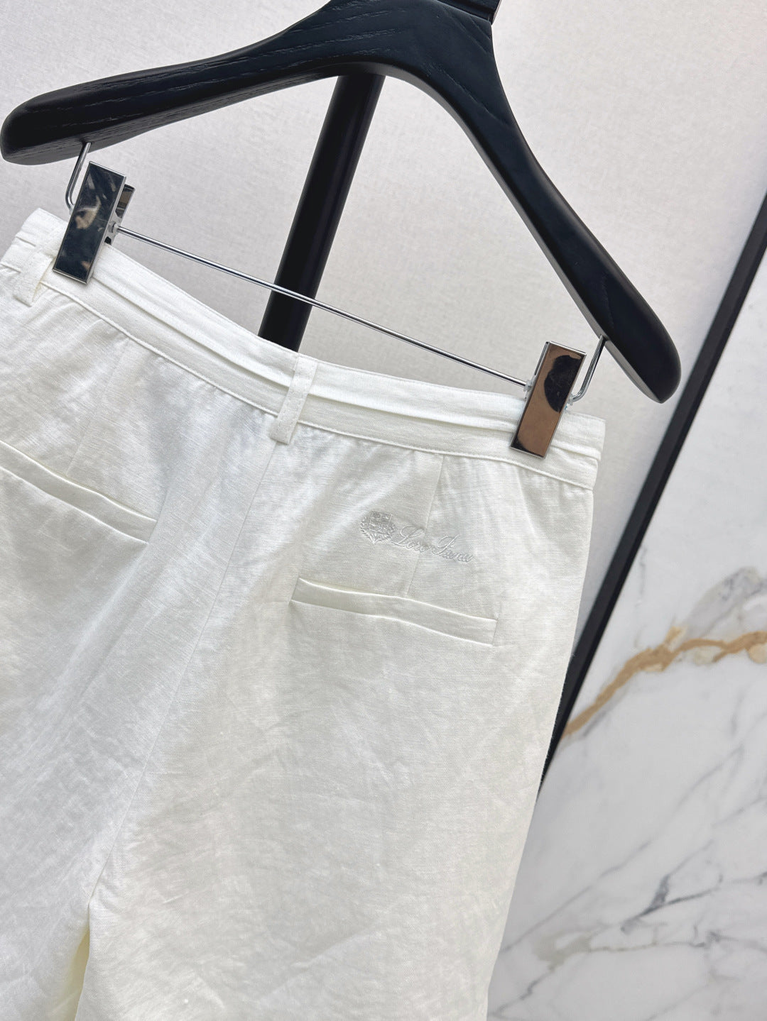 Loro 25ss linen short