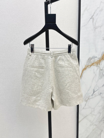 Loro 25ss linen short