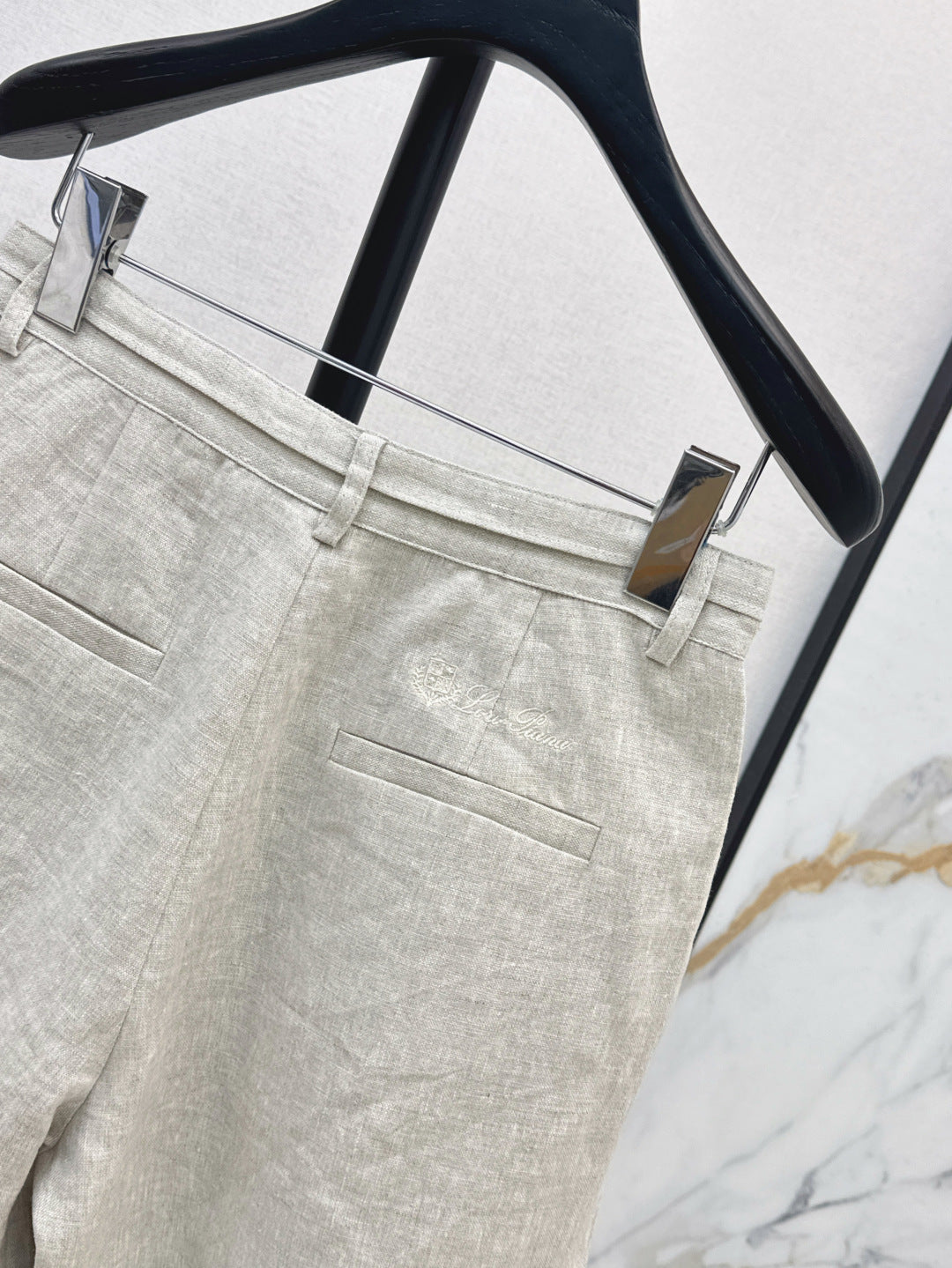 Loro 25ss linen short
