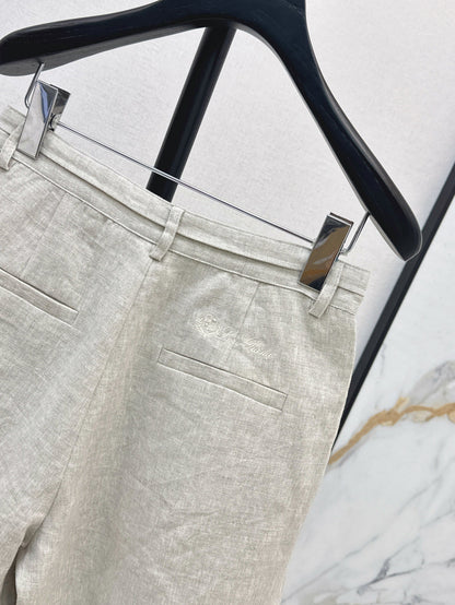 Loro 25ss linen short